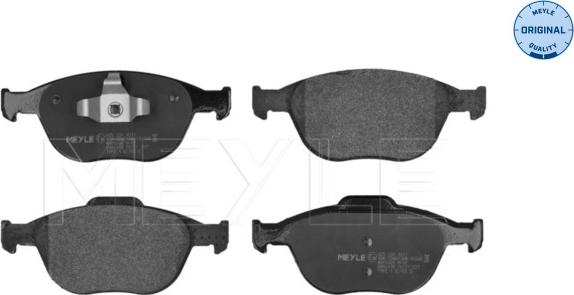 Meyle 025 234 4017 - Brake Pad Set, disc brake parts5.com