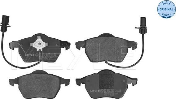 Meyle 025 230 1820/W - Σετ τακάκια, δισκόφρενα parts5.com