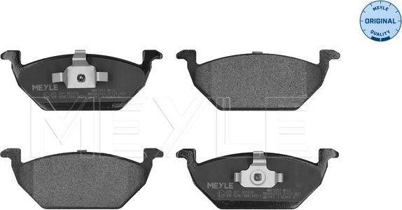 Meyle 025 231 3019/A - Brake Pad Set, disc brake parts5.com