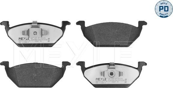 Meyle 025 231 3019/PD - Bremsbelagsatz, Scheibenbremse parts5.com