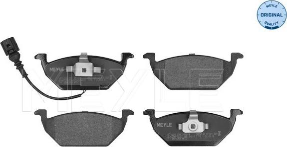 Meyle 025 231 3119/W - Σετ τακάκια, δισκόφρενα parts5.com