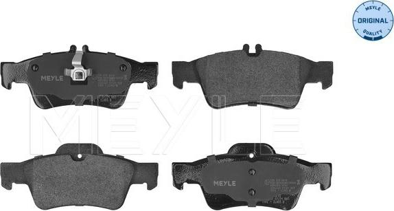 Meyle 025 233 3416 - Brake Pad Set, disc brake parts5.com