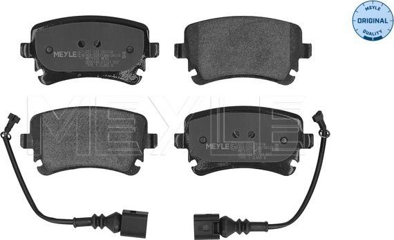 Meyle 025 233 2617/W - Brake Pad Set, disc brake parts5.com