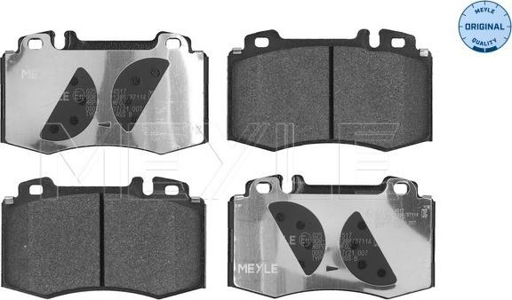 Meyle 025 237 4517 - Brake Pad Set, disc brake parts5.com