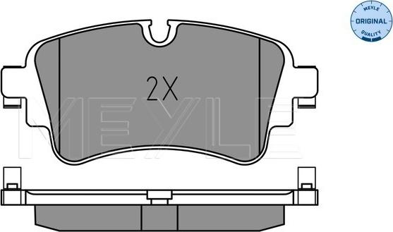 Meyle 025 223 0817 - Set placute frana,frana disc parts5.com