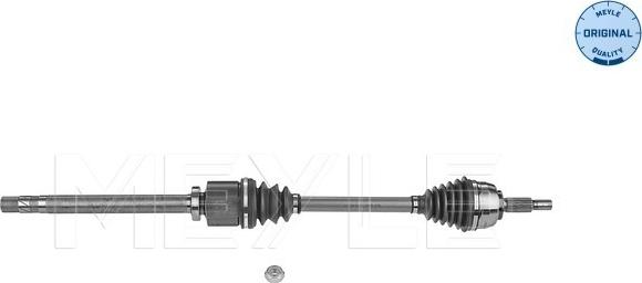 Meyle 16-14 498 0063 - Árbol de transmisión parts5.com