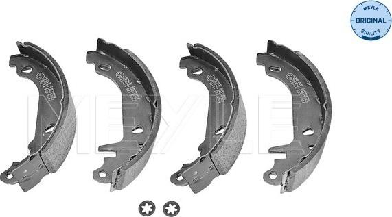 Meyle 16-14 533 0004 - Fékpofakészlet parts5.com