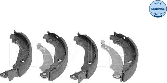 Meyle 16-14 533 0003 - Bremsbackensatz parts5.com