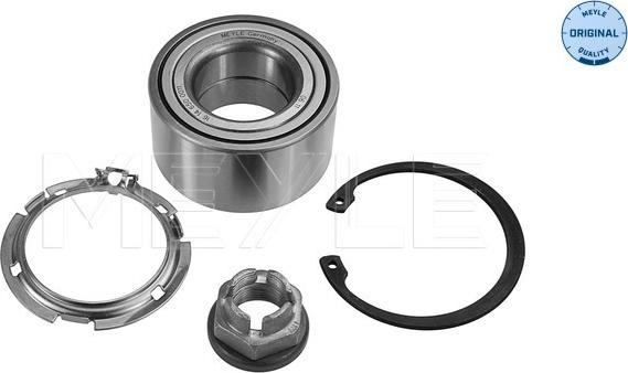 Meyle 16-14 650 0011 - Комплект подшипника ступицы колеса parts5.com