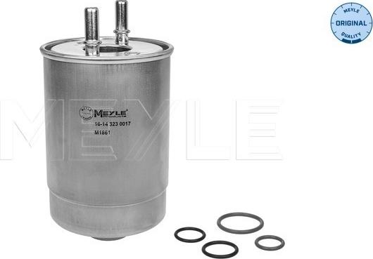 Meyle 16-14 323 0017 - Filter goriva parts5.com