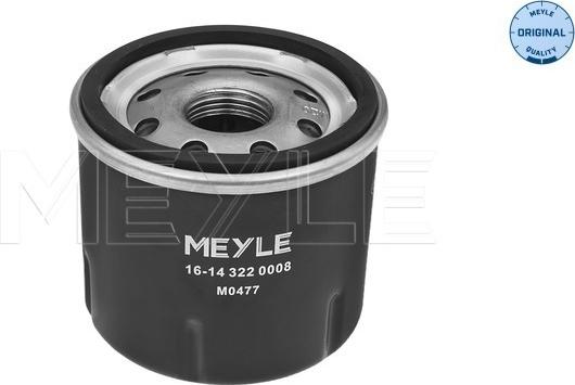 Meyle 16-14 322 0008 - Filter za ulje parts5.com