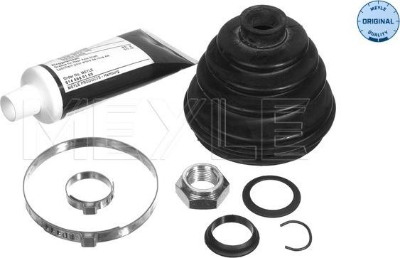 Meyle 100 498 0076 - Manseta, pogonska gred parts5.com