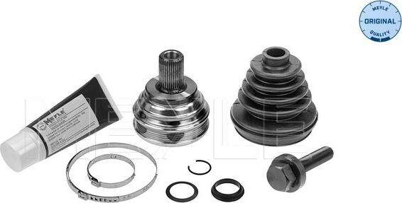 Meyle 100 498 0195 - Каре комплект, полуоска parts5.com