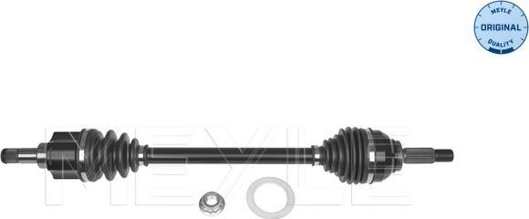 Meyle 100 498 0737 - Árbol de transmisión parts5.com