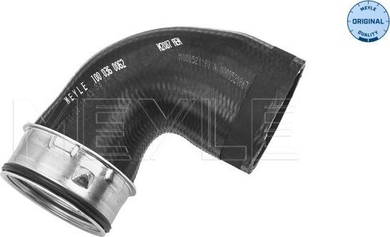 Meyle 100 036 0062 - Charger Intake Air Hose parts5.com