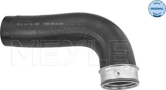 Meyle 100 036 0081 - Tubo flexible de aire de sobrealimentación parts5.com