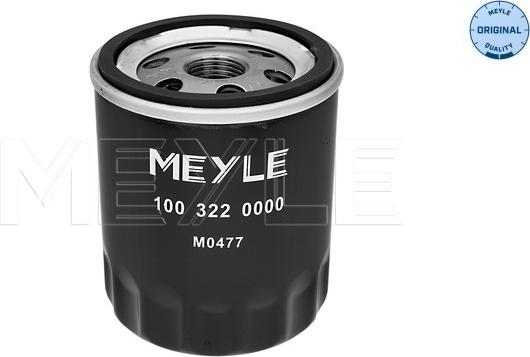 Meyle 100 322 0000 - Olejový filter parts5.com