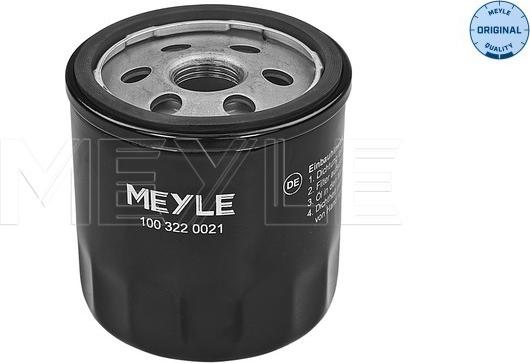 Meyle 100 322 0021 - Olejový filter parts5.com