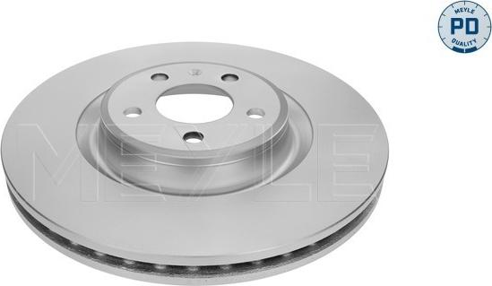 Meyle 183 521 0007/PD - Спирачен диск parts5.com