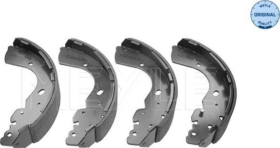 Meyle 36-14 533 0008 - Brake Shoe Set parts5.com