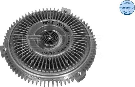 Meyle 314 115 2701 - Clutch, radiator fan parts5.com