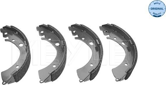 Meyle 31-14 533 0009 - Zestaw szczęk hamulcowych parts5.com