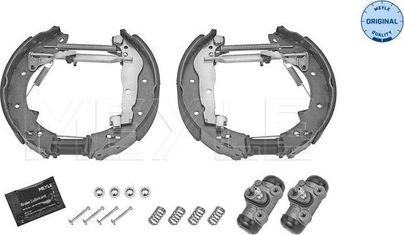 Meyle 33-14 533 0015 - Комплект тормозных колодок, барабанные parts5.com