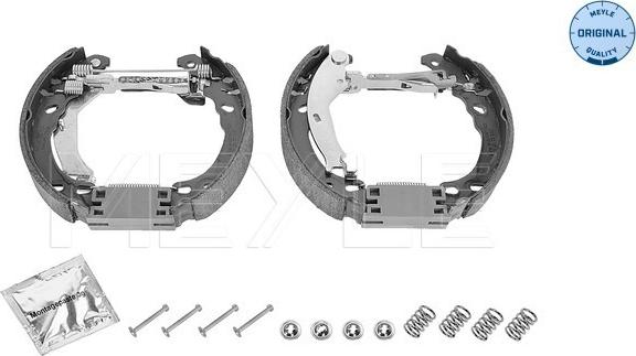 Meyle 214 533 0012/K - Juego de zapatas de frenos parts5.com