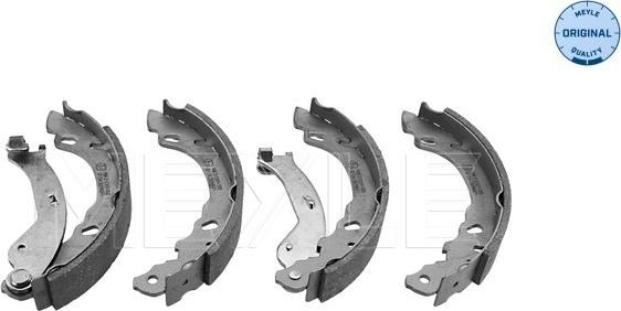 Meyle 214 533 0012 - Zestaw szczęk hamulcowych parts5.com