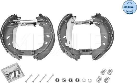 Meyle 214 533 0017/K - Juego de zapatas de frenos parts5.com