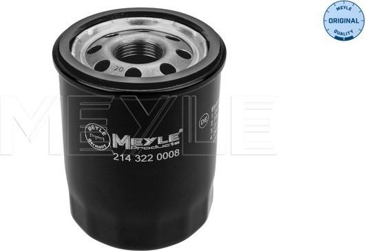 Meyle 214 322 0008 - Ölfilter parts5.com