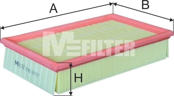 MÜLLER MITTELTAL PA3103 - Légszűrő parts5.com