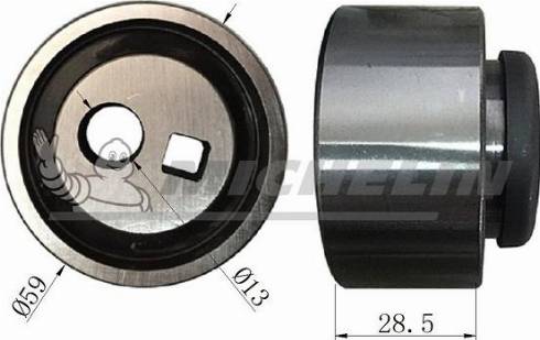 MICHELIN EngineParts SMAMP13003 - Rolka napinacza, pasek rozrządu parts5.com