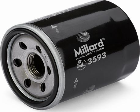 Millard FILTERS ML3593 - Öljynsuodatin parts5.com