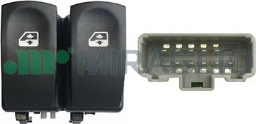 Miraglio 121/RNB76003 - Interruptor, elevalunas parts5.com