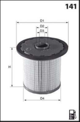 MISFAT F690 - Polttoainesuodatin parts5.com