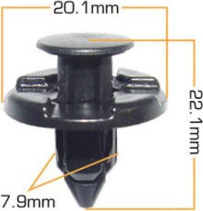 Mitsubishi MR 328954 - Remache expandible parts5.com