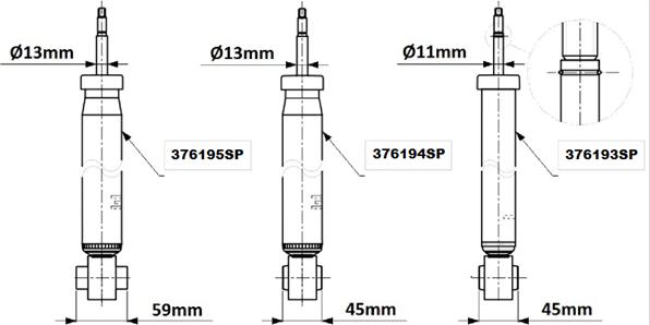 Monroe 376195SP - Amort parts5.com