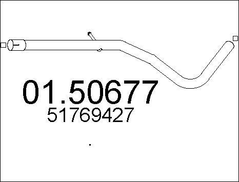 MTS 01.50677 - Toba esapamet intermediara parts5.com