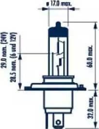 Narva 480613000 - Bulb, fog light parts5.com