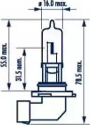 Narva 48005 - Bec incandescent parts5.com