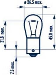 Narva 176353000 - Ampul, sinyal lambası parts5.com