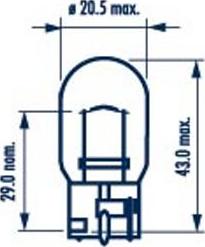 Narva 176323000 - Lámpara, luz intermitente parts5.com