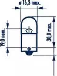 Narva 17326 - Polttimo parts5.com