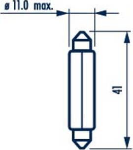 Narva 173143000 - Bec, iluminare numar circulatie parts5.com