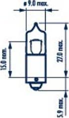 Narva 681613000 - Bec, semnalizator parts5.com