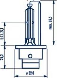 Narva 840023000 - Bulb, spotlight parts5.com