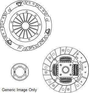 NATIONAL CK9524 - Set ambreiaj parts5.com