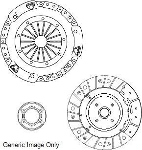 NATIONAL CK9678 - Clutch Kit parts5.com