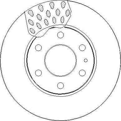 NATIONAL NBD1536 - Спирачен диск parts5.com